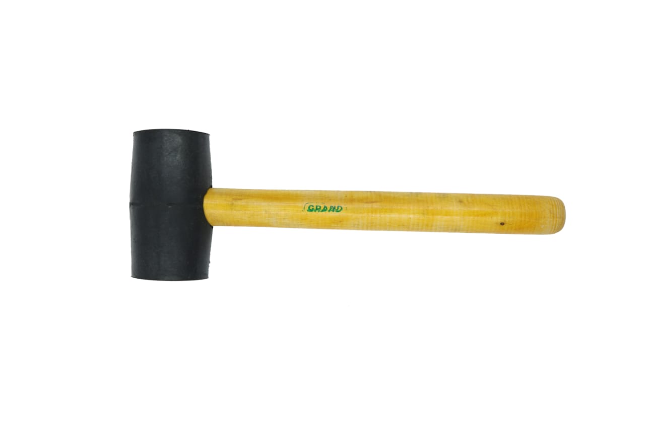 Rubber Mallet – Heavy Duty Soft Hammer with Wooden Handle