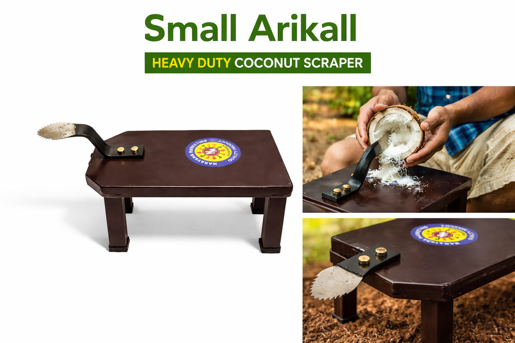 Small chirava – Heavy Duty Coconut Scraper